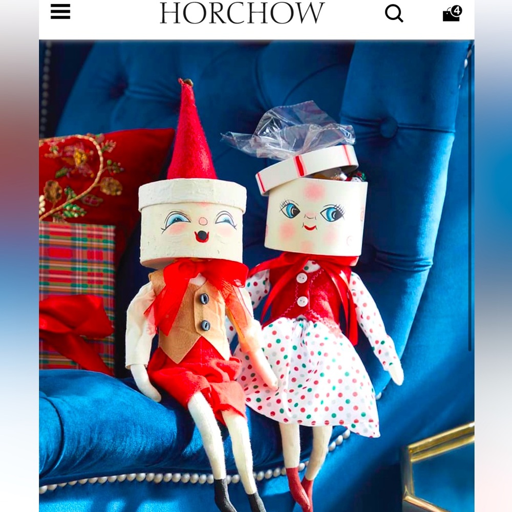 HORCHOW C & F Enterprises Merry Box Dolls 🎄🎁🎅🏻